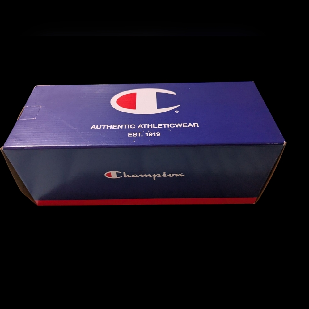 NIB/NWT CHAMPION "THE TAKEOVER" WHITE SLIDES
